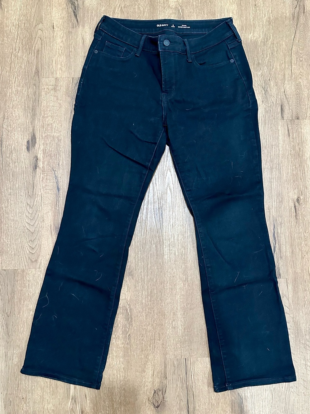 Old Navy Mid-Rise Kicker Bootcut Women’s Jeans Size 8 Short  Like New
